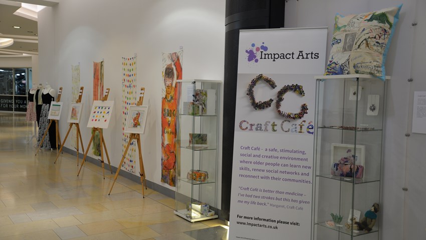 Craft Cafe Exhibitions raises over £900