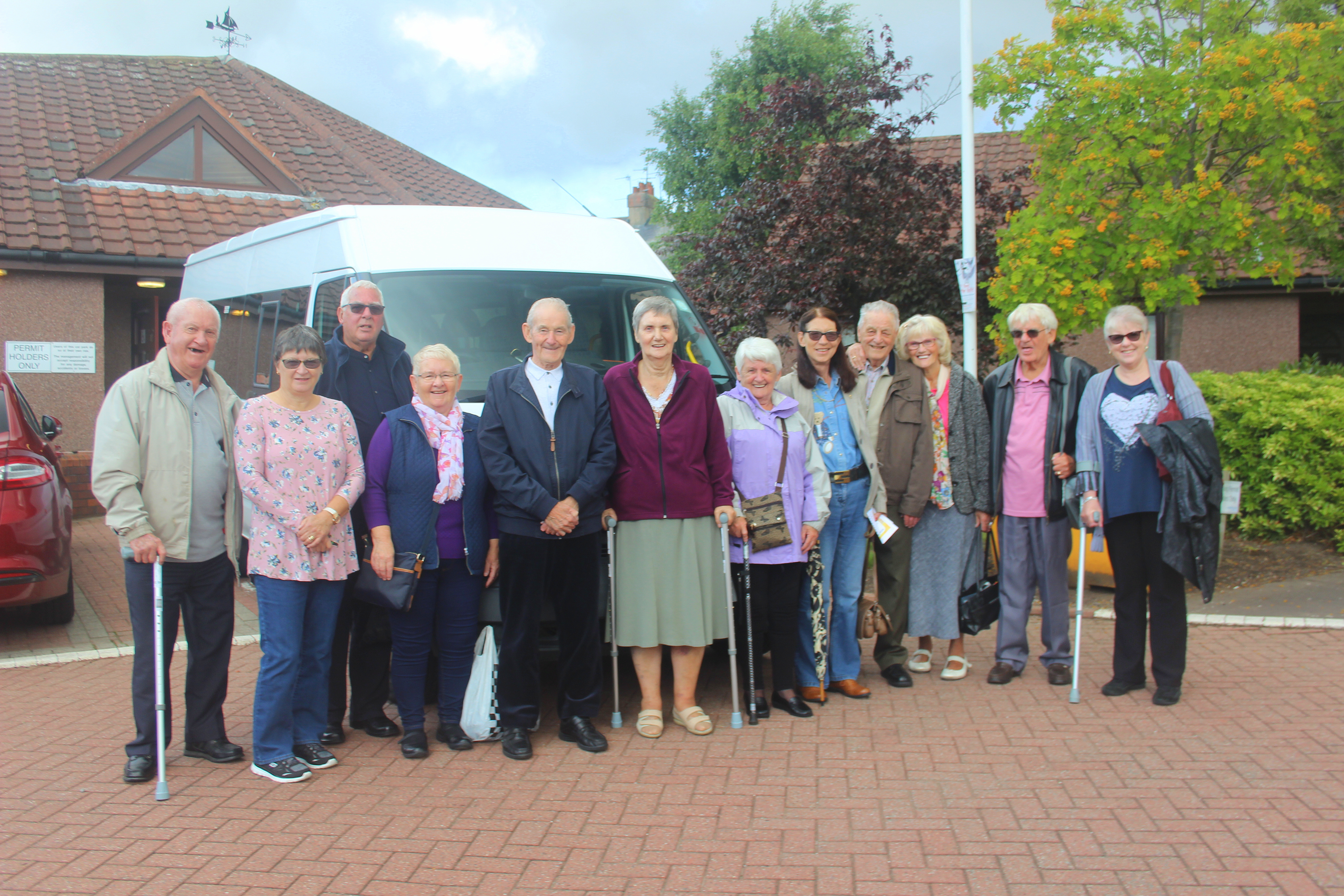 Buchan Gardens Tenants Group Bus Drive