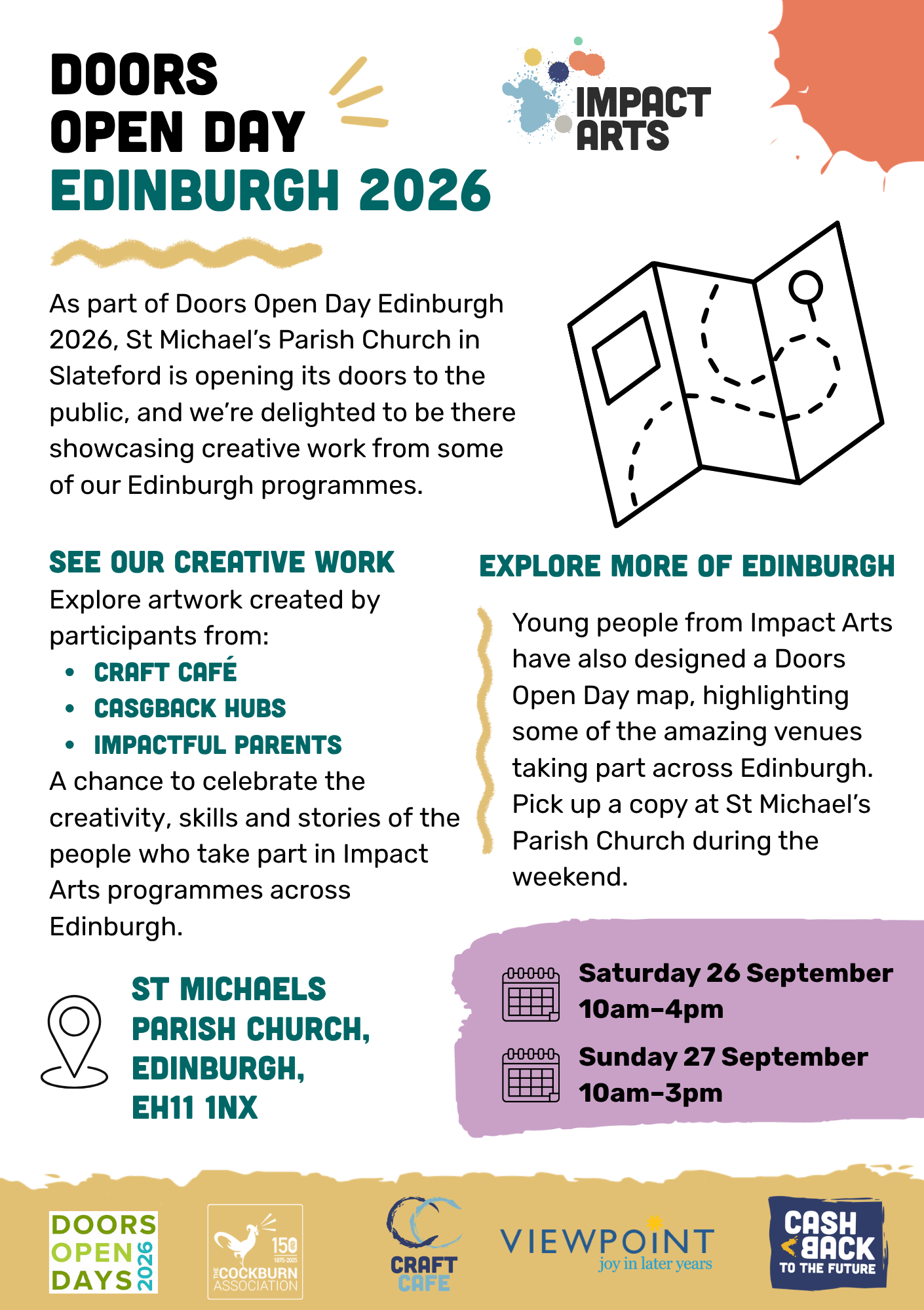 Doors Open Day 2026 with Impact Arts